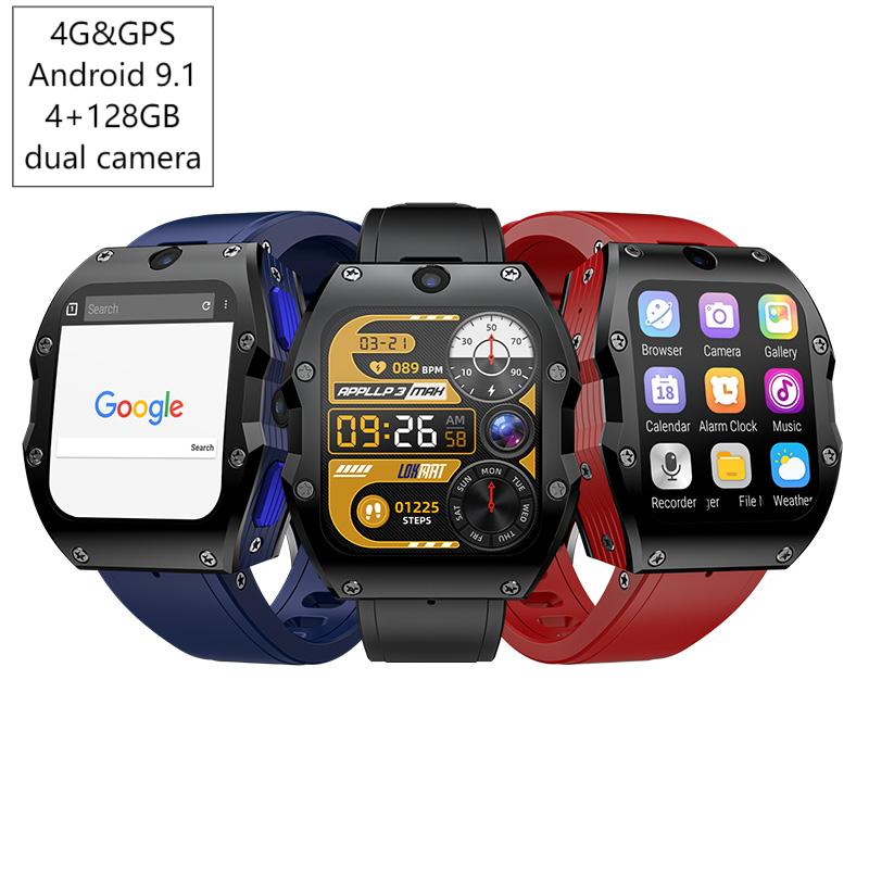 Watch Smartwatch - สมาร์ทวอทช์ 4G ระบบแอนดรอยด์ 4+128GB พร้อม GPS