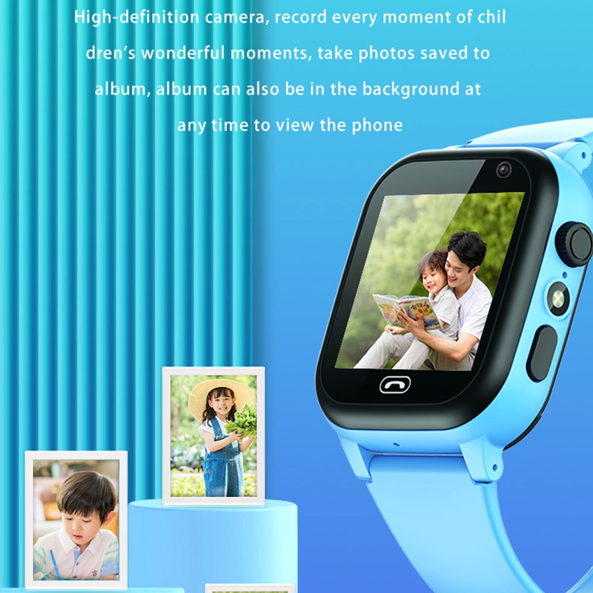 Smartwatch Watches Gift For Boys - สมาร์ทวอท์ชสำหรับเด็ก SOS Call กีฬากลางแจ้งนาฬิกาสมาร์ทวอทช์สำหรับเด็ก2G ตัวติดตามตำแหน่งจริงกล้องถ่ายภาพเด็กของขวัญสำหรับเด็กผู้ชายเด็กผู้หญิง