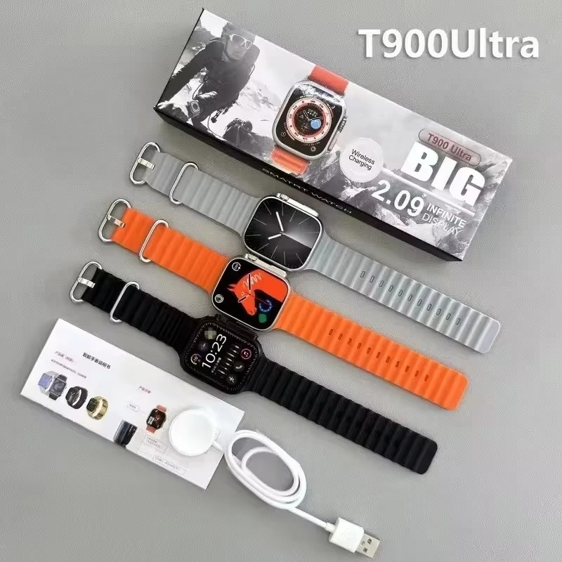Watch Iwo - ขายส่ง T900 อัลตร้าสมาร์ทวอทช์ผู้ชาย 49 มม.ซีรีส์ 9