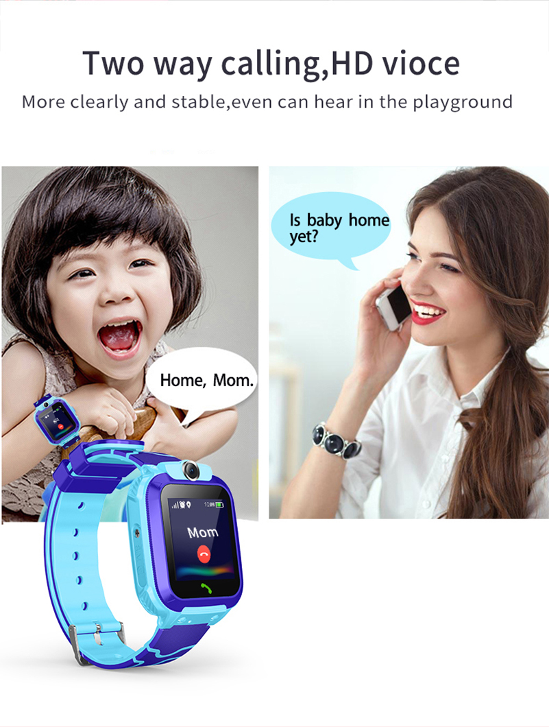 Smartwatch Watches Gift For Boys - นาฬิกาสมาร์ทวอทช์กันน้ำสำหรับเด็ก ปี 2026 พร้อมระบบ SOS ระบุตำแหน่ง