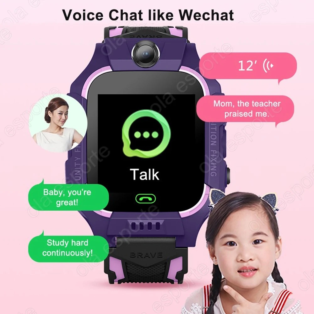 สมาร์ทวอทช์เด็ก 2G ใส่ซิมการ์ด - Smartwatch Watches Gift For Boys บทวิจารณ์และราคา