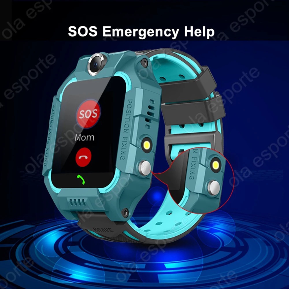 สมาร์ทวอทช์เด็ก 2G ใส่ซิมการ์ด - Smartwatch Watches Gift For Boys บทวิจารณ์และราคา