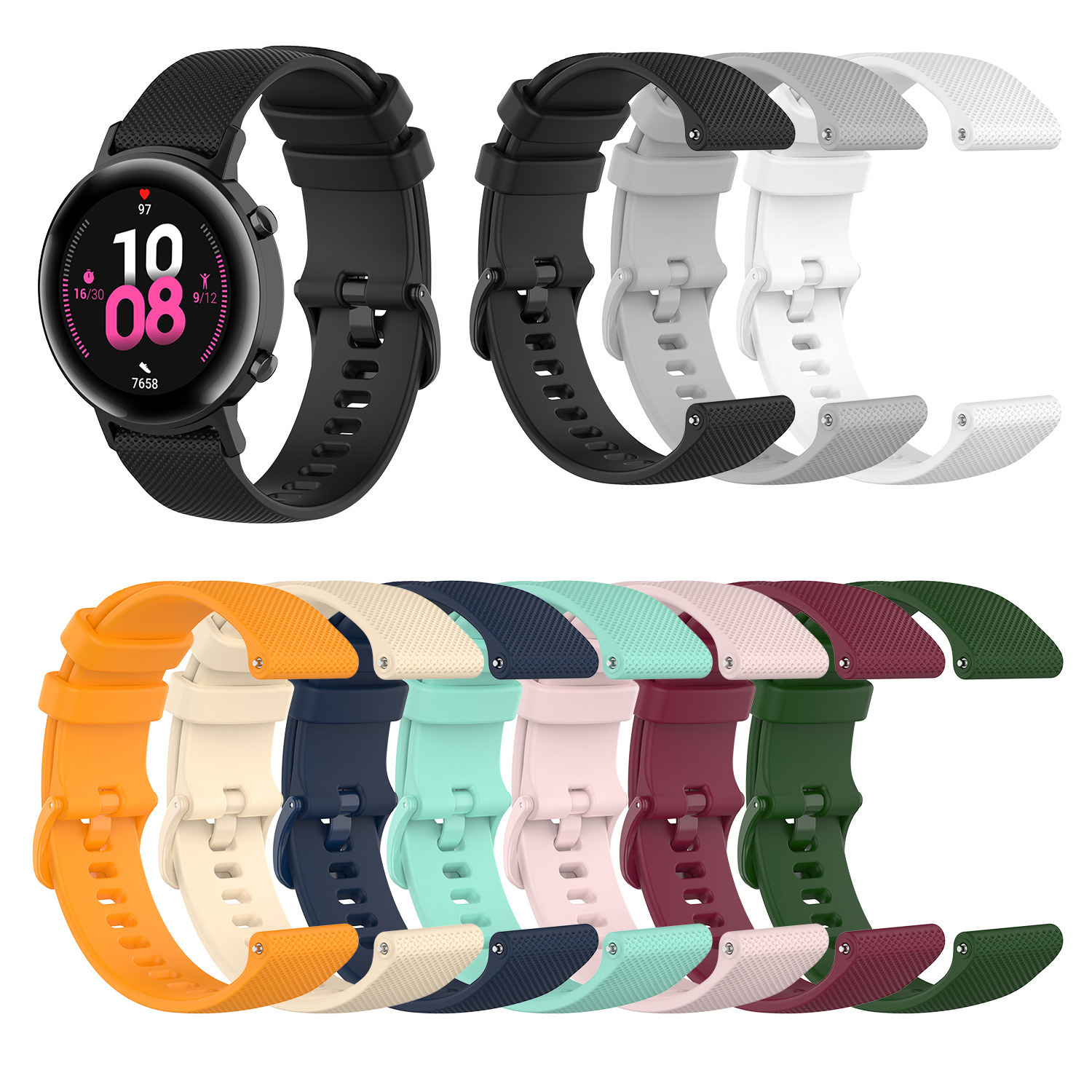 สําหรับ Polar Vantage M/M2/V3  - Titan Watches Smartwatch บทวิจารณ์และราคา