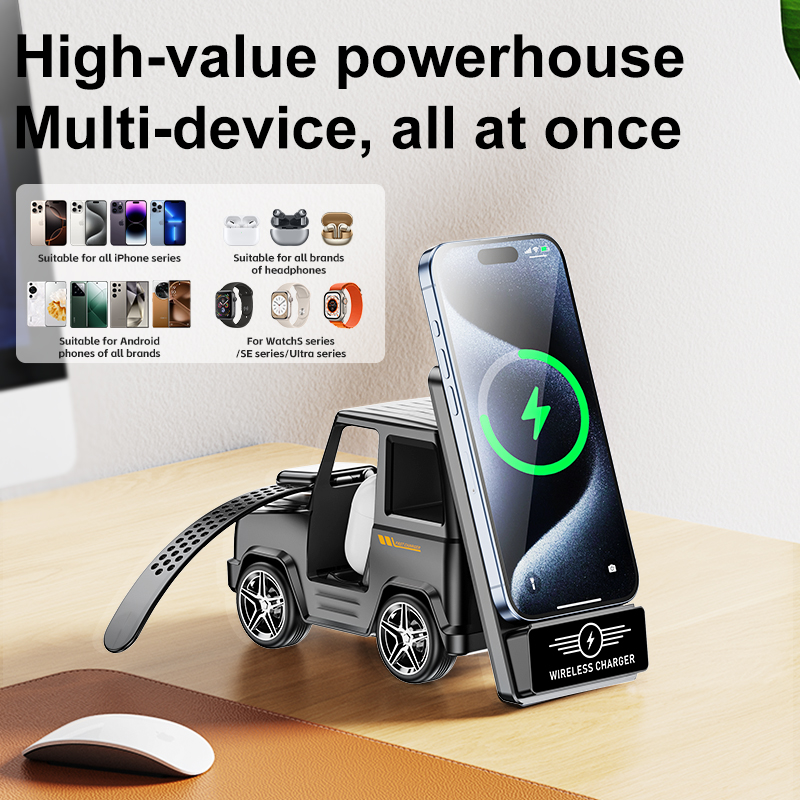 มัลติฟังก์ชั่นไร้สาย Charger 3 - Watch Watch Xs บทวิจารณ์และราคา