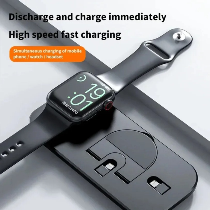 แท่นชาร์จไร้สาย 3 in 1 สำหรับ  - Watch Xs8 บทวิจารณ์และราคา