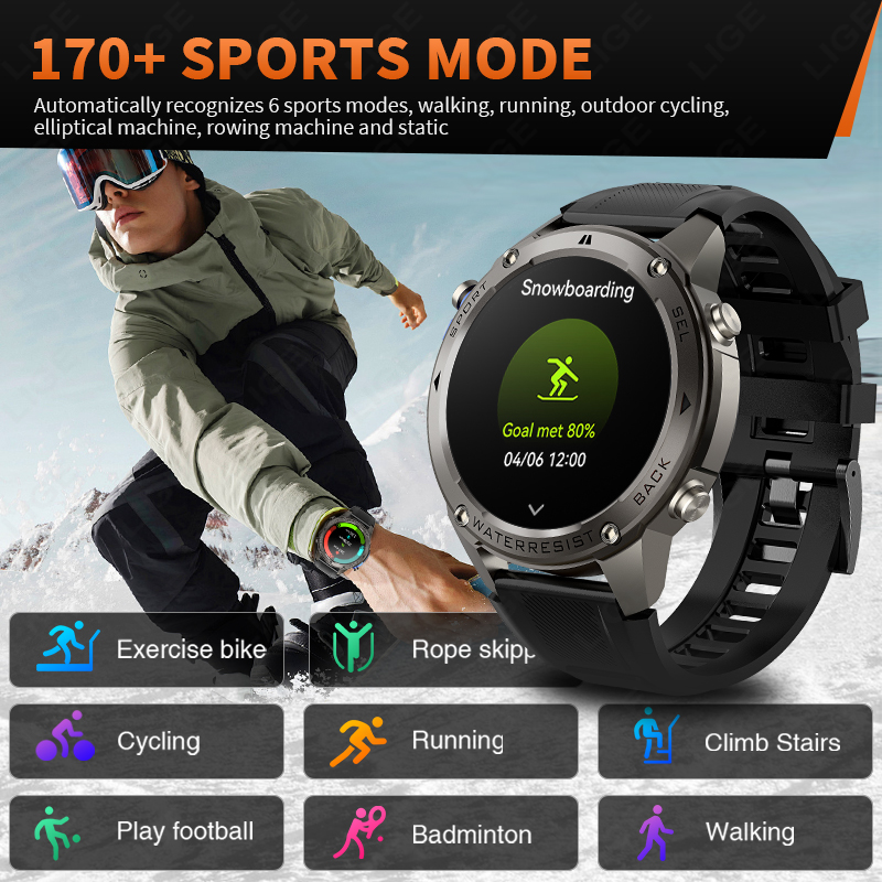 2026 ใหม่อัลตร้ามิลิทารี่เกรด  - Watch Smartwatch บทวิจารณ์และราคา