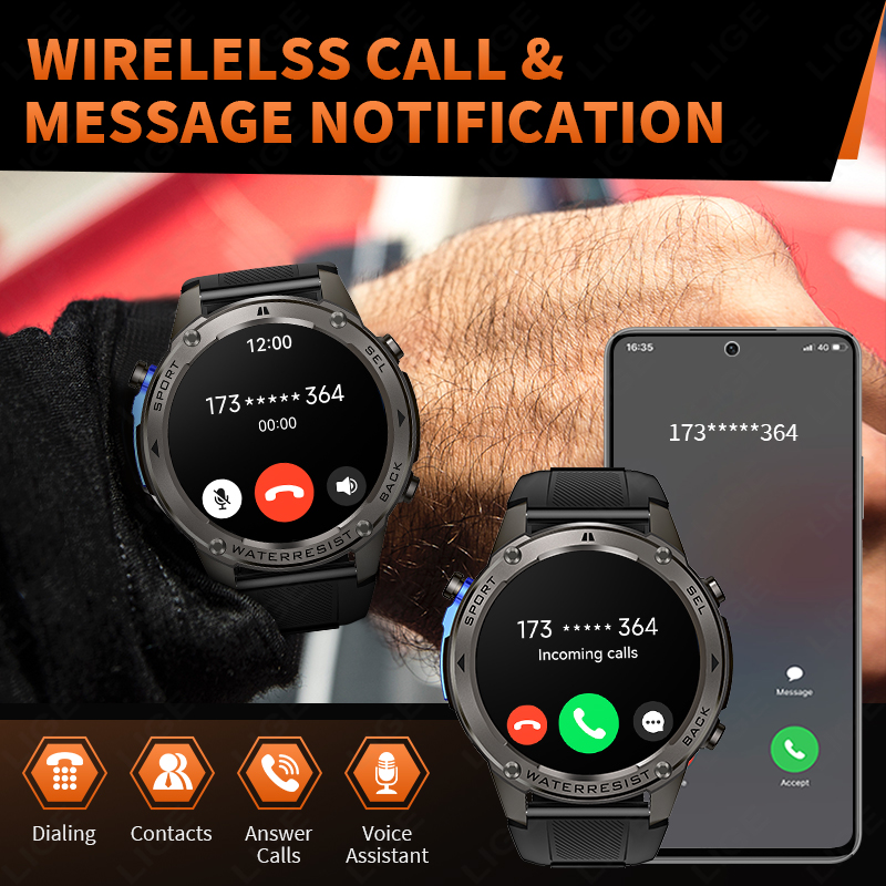 2026 ใหม่อัลตร้ามิลิทารี่เกรด  - Watch Smartwatch บทวิจารณ์และราคา