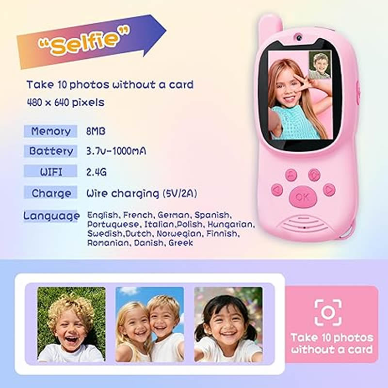 วอล์คกี้ทอล์คกี้น่ารัก 2 ชิ้น  - Smartwatch Watches Gift For Boys บทวิจารณ์และราคา