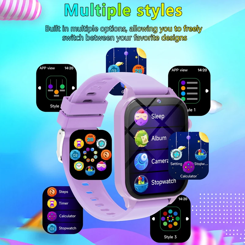 เกมเด็กสมาร์ทนาฬิกาไฟฉายกันน้ำ - Smartwatch Watches Gift For Boys บทวิจารณ์และราคา
