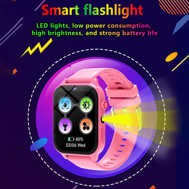 เกมเด็กสมาร์ทนาฬิกาไฟฉายกันน้ำ - Smartwatch Watches Gift For Boys บทวิจารณ์และราคา