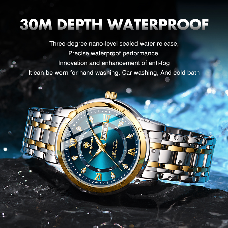 PAAZOMU นาฬิกาผู้ชายผู้หญิงเพช - Smartwatch Luxury Watches บทวิจารณ์และราคา
