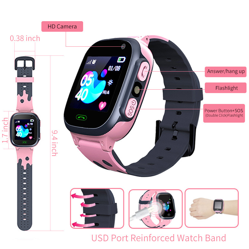 เด็กดูสมาร์ทนาฬิกาอัจฉริยะกันน - Smartwatch Watches Gift For Boys บทวิจารณ์และราคา