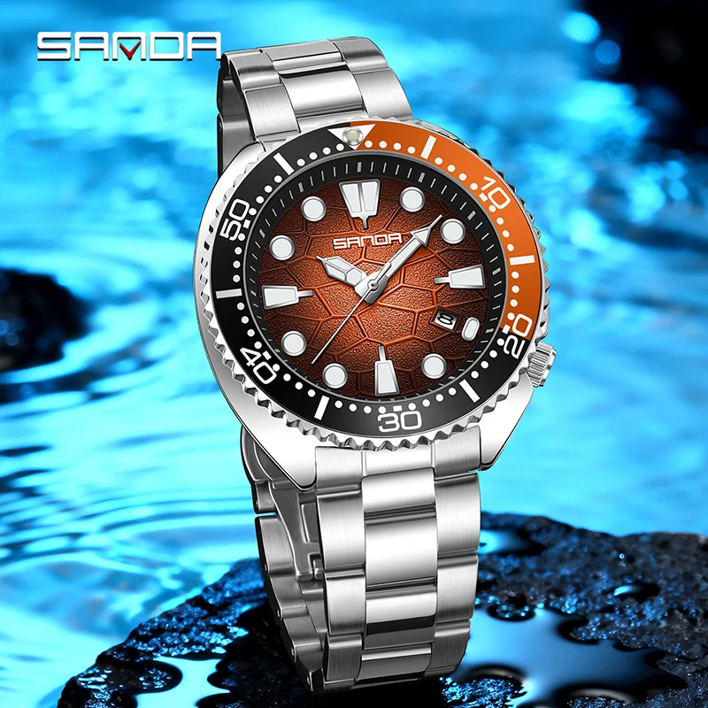 SANDA หรูหราแฟชั่นผู้ชายนาฬิกา - Smartwatch Luxury Watches บทวิจารณ์และราคา