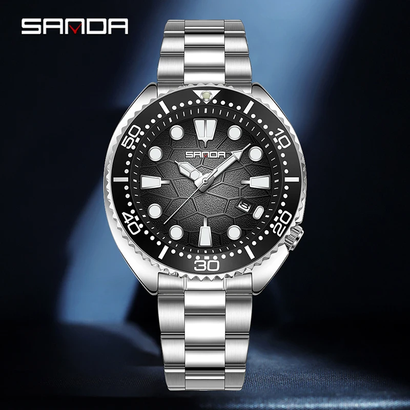 SANDA หรูหราแฟชั่นผู้ชายนาฬิกา - Smartwatch Luxury Watches บทวิจารณ์และราคา