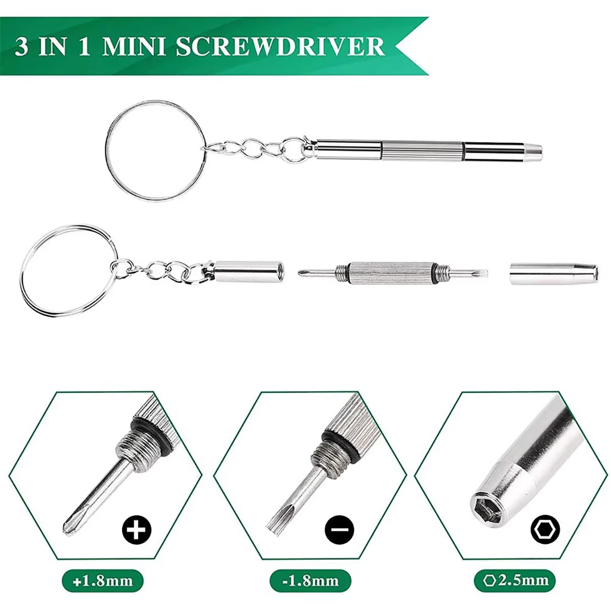 ไขควงซ่อมแว่นตาขนาดเล็ก 1~20 ช - Watch Tool Repair Kit บทวิจารณ์และราคา