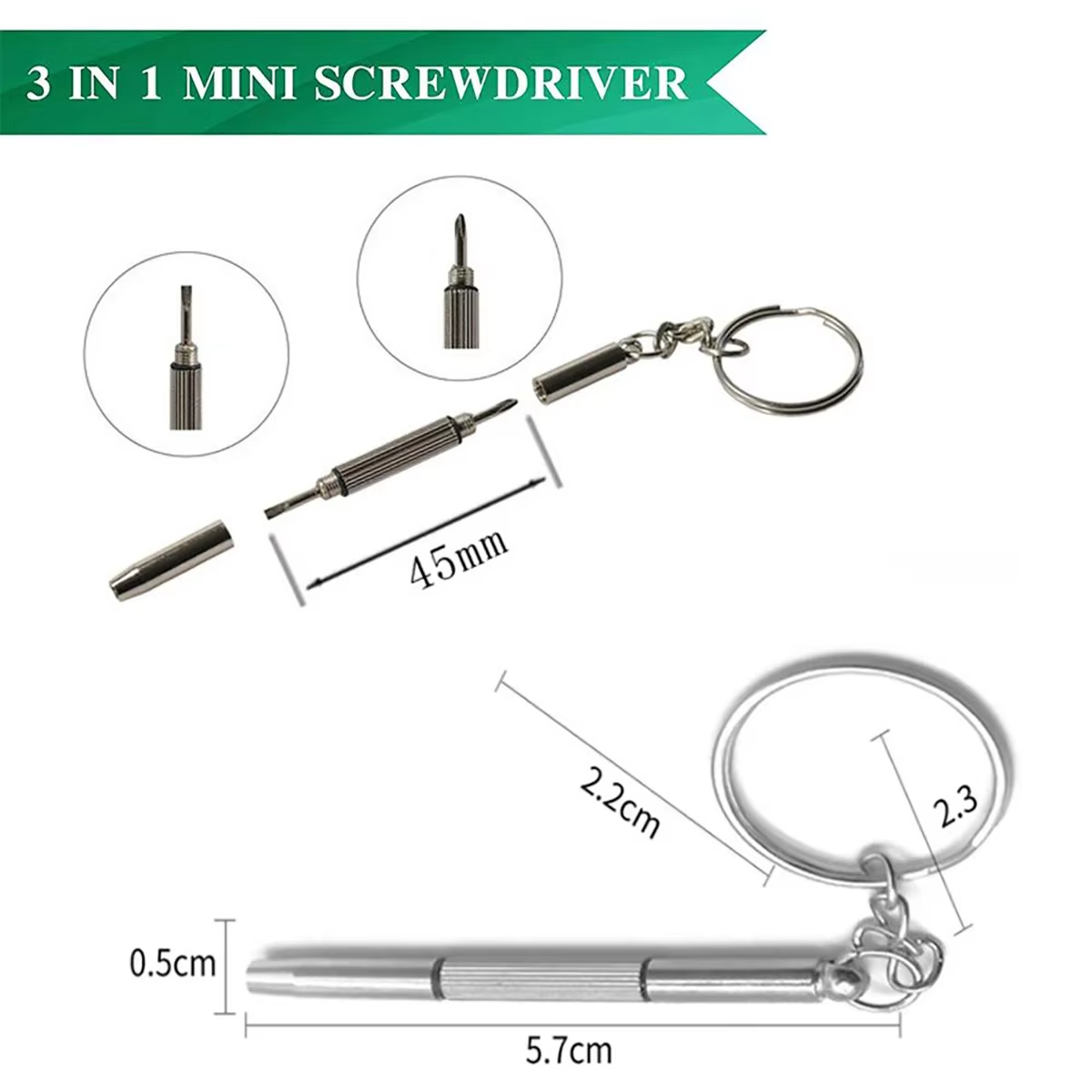 ไขควงซ่อมแว่นตาขนาดเล็ก 1~20 ช - Watch Tool Repair Kit บทวิจารณ์และราคา