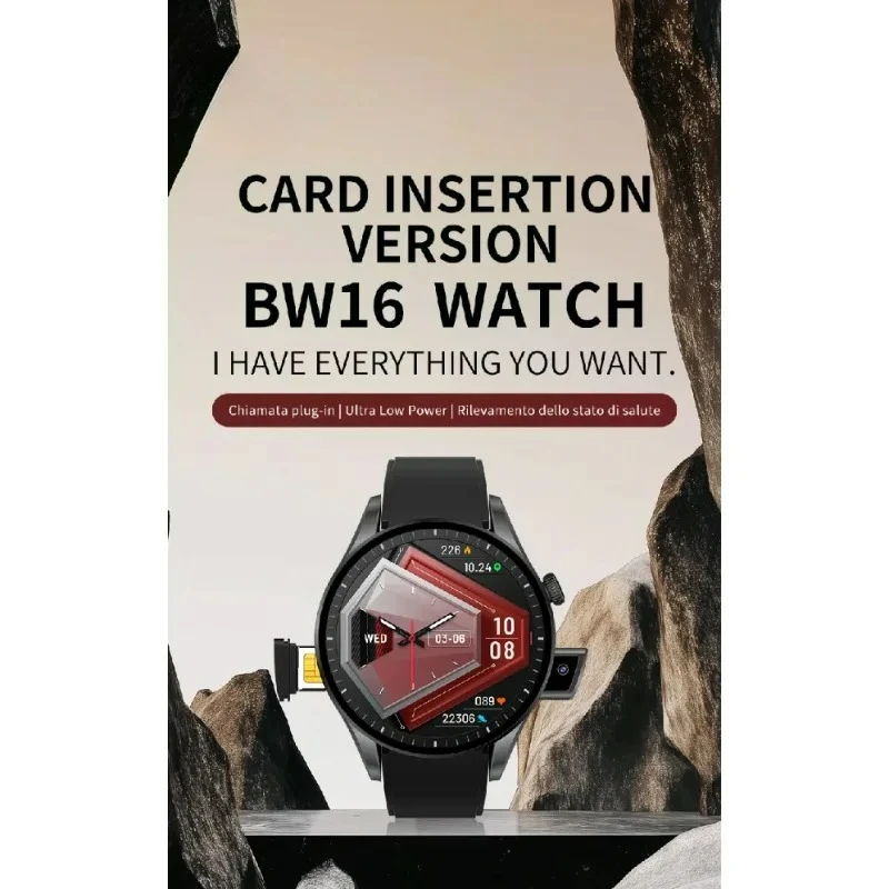 สมาร์ทวอทช์ 4G รุ่นใหม่ BW16:  - Smartwatch New Watches 2025 บทวิจารณ์และราคา