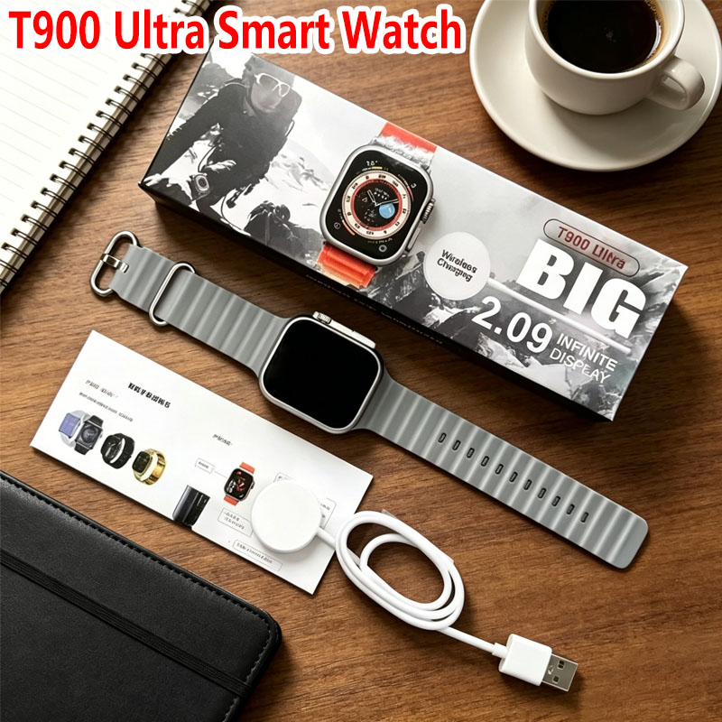 นาฬิกาอัจฉริยะ T900 Ultra สำหร - Watch Iwo บทวิจารณ์และราคา