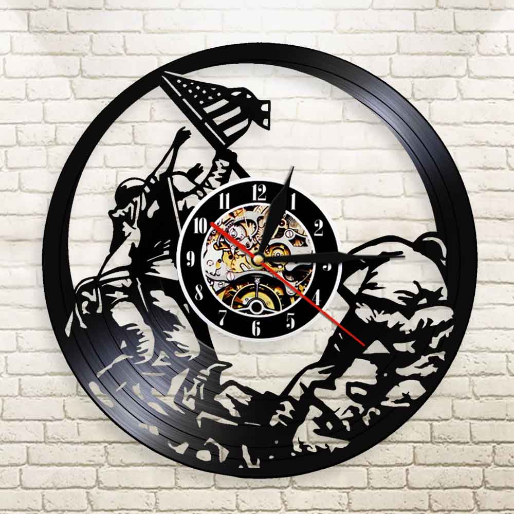 นาฬิกาแขวนผนังไวนิลลายทหารนาวิ - Watch Iwo บทวิจารณ์และราคา