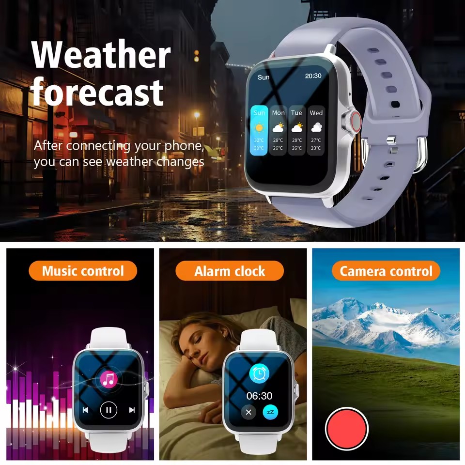 2026 นาฬิกาอัจฉริยะใหม่หน้าจอส - Smartwatch New Watches 2025 บทวิจารณ์และราคา