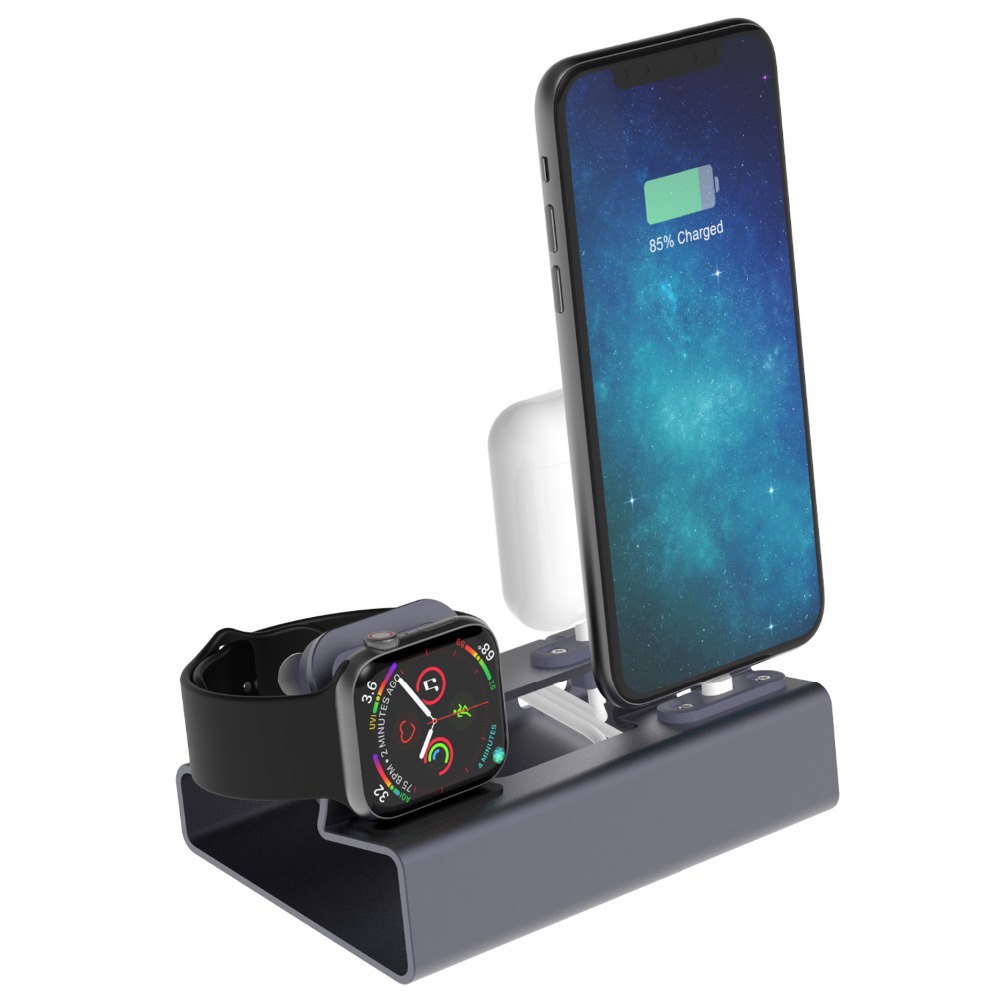 แท่นชาร์จขาตั้งสําหรับ AirPods - Watch Xs8 บทวิจารณ์และราคา