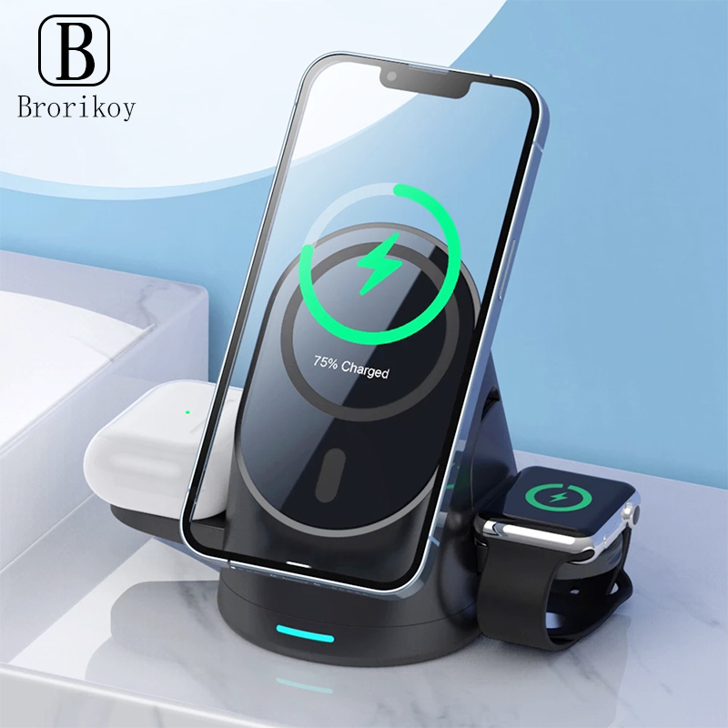แท่นชาร์จไร้สายแม่เหล็ก 15W 3i - Watch Xs8 บทวิจารณ์และราคา