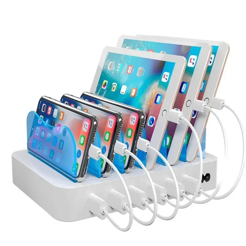 ที่วางโทรศัพท์ตั้งโต๊ะ 6USB, ท - Watch Smartwatch บทวิจารณ์และราคา