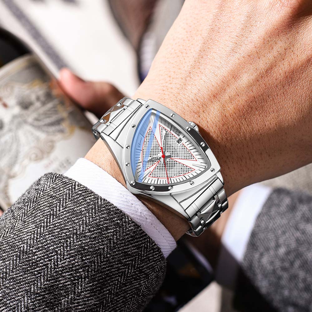 นาฬิกาข้อมือควอตซ์ผู้ชาย CHENX - Smartwatch Luxury Watches บทวิจารณ์และราคา