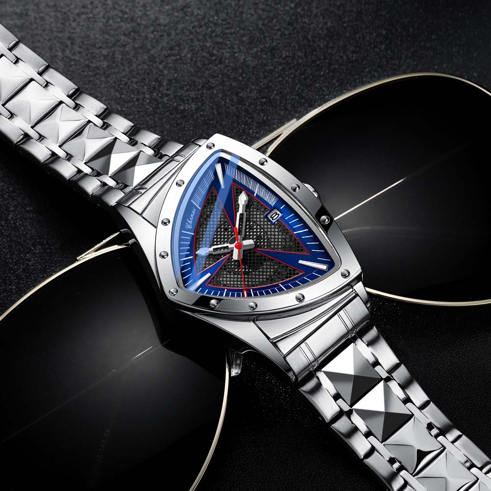 นาฬิกาข้อมือควอตซ์ผู้ชาย CHENX - Smartwatch Luxury Watches บทวิจารณ์และราคา