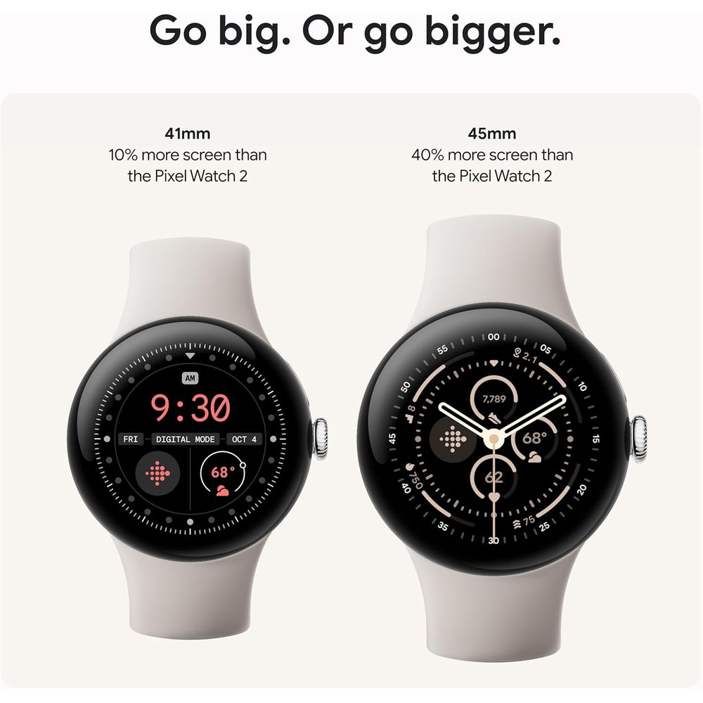 Pixel Watch 3 (45 มม.) 2024 el - Smartwatch El บทวิจารณ์และราคา