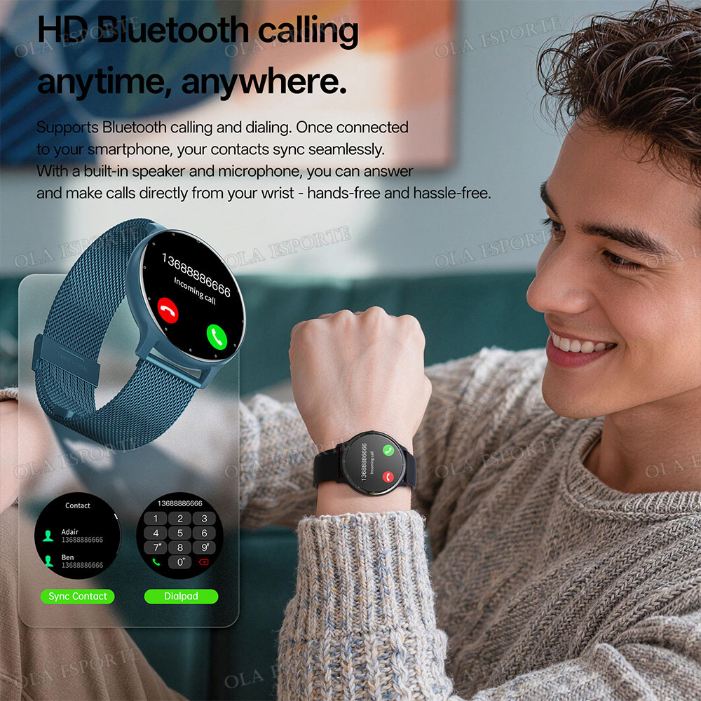 2026 ใหม่สมาร์ทวอทช์ผู้ชาย 100 - Smartwatch New Watches 2025 บทวิจารณ์และราคา