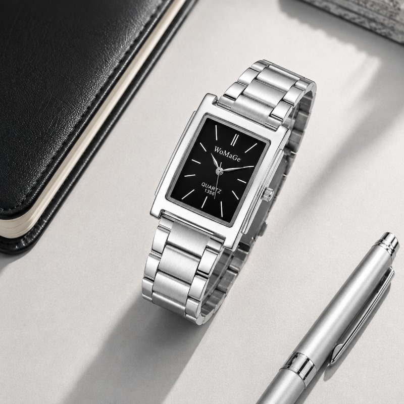 นาฬิกาข้อมือผู้ชายสแตนเลสสตีลส - Smartwatch Luxury Watches บทวิจารณ์และราคา