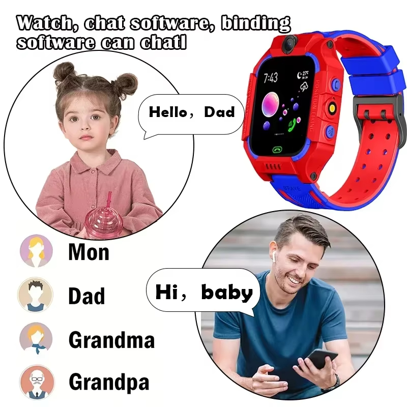 นาฬิกาอัจฉริยะสำหรับเด็ก Lenov - Smartwatch Watches Gift For Boys บทวิจารณ์และราคา