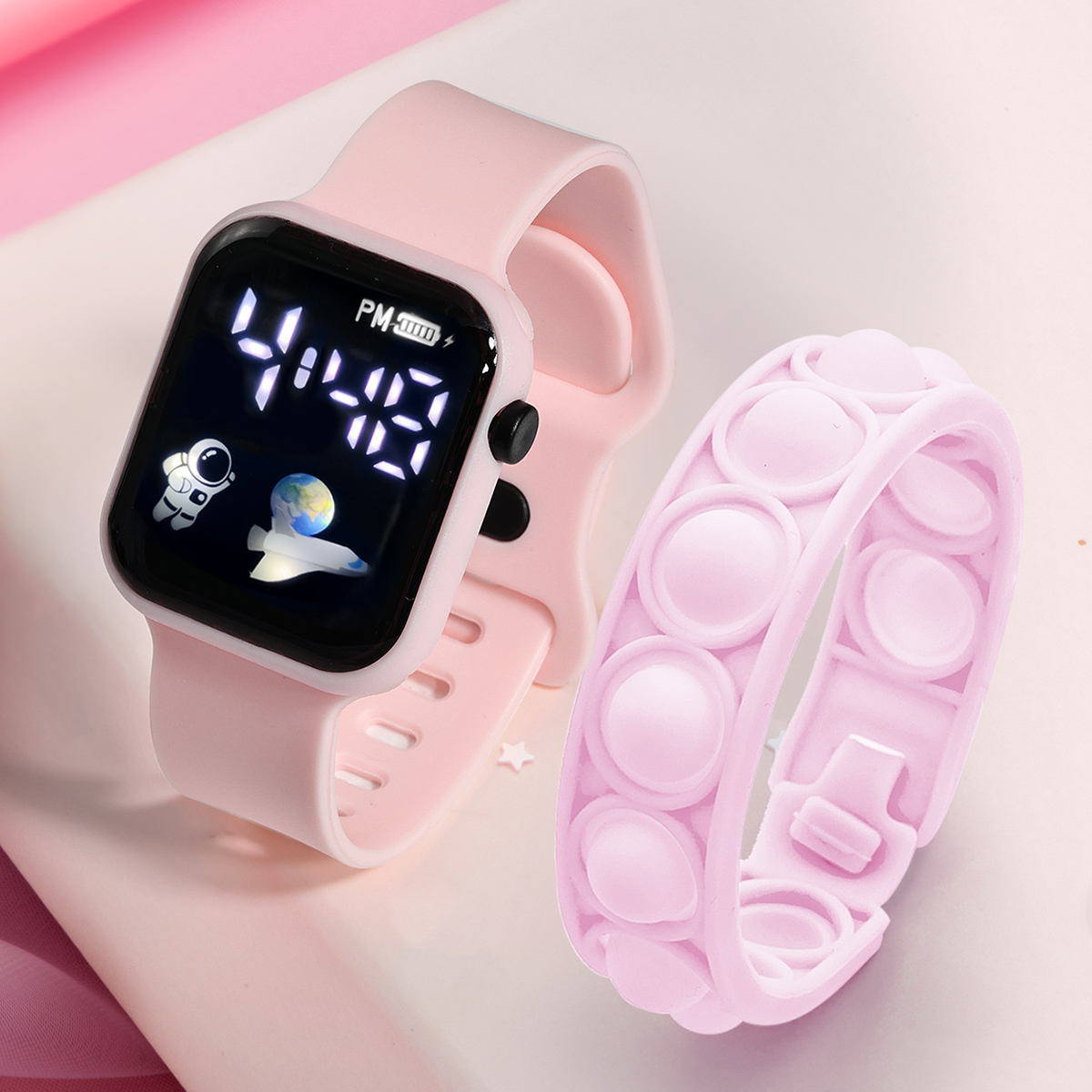 สร้อยข้อมือสมาร์ทวอท์ชสำหรับเด - Smartwatch Watches Gift For Boys บทวิจารณ์และราคา